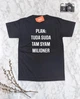 Футболка мужская "Plan: Tuda Suda Tam Syam Milioner" L - изображение 1