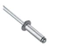 Заклепки Intertool - 3,2 х 12,0 мм (50 шт.) 1 шт. - зображення 2