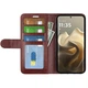 Класичний чохол-книжка Deexe Wallet Style для Motorola Edge 60 Pro - Brown - зображення 3