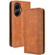 Чохол-книжка Deexe Retro Style для Xiaomi Poco F7 - Brown - зображення 1