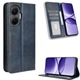 Чехол-книжка Deexe Retro Style для Xiaomi Poco F7 - Blue - изображение 2