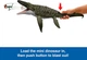 Динозавр Мозозавр Світ Юрського Періоду Jurassic World Rebirth Bite N Blast Mosasaurus Dinosaur Mattel (JJP80) - изображение 4
