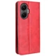 Чохол-книжка Deexe Retro Style для Xiaomi Poco F7 - Red - зображення 7