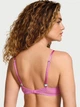 Комплект белья (лиф+трусики стринги) с кружевом Victoria's Secret (583986551255) Tease Lace-Trim 80C/L розовый - изображение 3