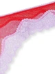 Трусики женские Victoria's Secret (2126439129039) Tease Mesh Lace-Trim L красные - изображение 4