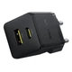 Сетевое зарядное устройство Baseus Palm Fast Charger Type-C+USB 30W с Cable Type-C to Type-C 60W 20V/3A 1m P1011160A113-01 Black - изображение 2