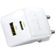 Сетевое зарядное устройство Baseus Palm Fast Charger Type-C+USB 30W P1011160A213-00 White - изображение 4