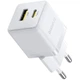 Сетевое зарядное устройство Baseus Palm Fast Charger Type-C+USB 30W P1011160A213-00 White - изображение 5