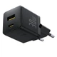 Сетевое зарядное устройство Baseus Palm Fast Charger Type-C+USB 30W с Cable Type-C to Type-C 60W 20V/3A 1m P1011160A113-01 Black - изображение 5