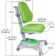 Кресло Mealux Onyx KZ Green (Y-110 KZ) Зеленый - изображение 4