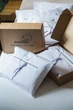 Комплект постельного белья Ecotton Евро 210х220 см Premium вышивка + кант Капучино Перкаль (25138_000) - изображение 8