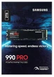 Накопичувач Samsung 990 Pro 2TB M.2 2280 NVMe PCIe 4.0 x4 (MZ-V9P2T0BW) - изображение 5