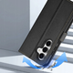 Etui z klapką DUX Ducis Lawa na Samsung Galaxy S25 z odlaczanym portfelem magnetycznym Black (6971824162219) - obraz 4