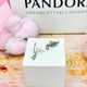 Срібні сережки «Крила Ангела» Пандора Pandora 298493C01 - зображення 2