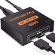 Активний HDMI розгалужувач на 2 порти UHD, двонаправлений відео спліттер Addap HVS-01, 4К, 2K, 3D, 1080Р - изображение 1