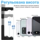 Розсувний алюмінієвий тримач для смартфона Andoer CH-03, затискач на штатив з отвором 1/4" та "холодним башмаком", 65-95 мм - зображення 4