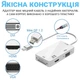 Відео адаптер, конвертер 3в1 з Mini DisplayPort на HDMI/VGA/DVI роз'єми Addap MDPA-02Mix, 4K / 1080P - изображение 8