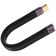 Кабель 40 Gbps для синхронізації даних та зарядки Type-C Male to Female Addap UC2UC-02, 100Вт, USB 4.0 - изображение 1