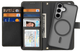 Etui z klapką DUX Ducis Lawa na Samsung Galaxy S25+ z odlaczanym portfelem magnetycznym Black (6971824162240) - obraz 1
