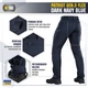 Брюки M-Tac Patriot Gen.II Flex Dark Navy Blue 34/36 20056815-34/36 - зображення 5