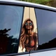 Наклейка на стойку авто 2шт - GTA Girl - изображение 2