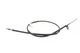 Трос ручника R Daewoo Lanos 1.4/1.5/1.6 16V 97- 2 кріпл. 1585/1350mm 2402 603 CAVO - зображення 3