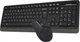 Комлект Бездротове A4Tech Fstyler FG1012 Black - изображение 3