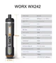 Аккумуляторная отвертка Worx WX242 4В 2Ач с насадками - изображение 15