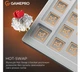 Клавіатура ігрова механічна GamePro GPMK-126 Genesis Silver light USB Red Swich Hot-Swap N-KRO Grey - зображення 6