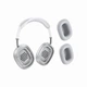 Bluetooth гарнитура HOCO W65 с шумоподавлением, микрофоном, AUX и беспроводным подключением, серебро - изображение 3