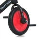 Велосипед-беговел MBB 1012-3 2в1 PROFI KIDS 12" с педалями и дополнительными колёсами, черно-красный - изображение 3