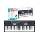 Синтезатор BX-1682A-B, 49 клавіш, 54 см, мікрофон, запис, демо, чорний - зображення 2