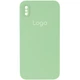 Чохол Silicone Case Square Full Camera для iPhone Xs Max Колір 42.Maroon - изображение 4