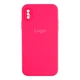 Чохол Silicone Case Full Size with Frame для iPhone X/Xs Колір 08.Dark Blue - изображение 18