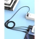Кабель тройной 3 в 1 XO NB230 - USB-C + Lightning + microUSB комбо шнур черный - изображение 3