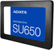 Dysk SSD ADATA Ultimate SU650 512 GB 2,5" SATAIII 3D NAND (ASU650SS-512GT-R) - obraz 2