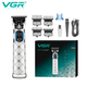 Триммер аккумуляторный VGR V-942 WHITE, 4 насадки, LED дисплей - изображение 5