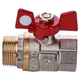 Кран шаровый прямой Q PROFESSIONAL 3/4″ НВ КБ PN40 QP152 - изображение 2