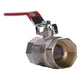 Кран шаровый прямой Q PROFESSIONAL 1 1/4″ ВВ КР PN40 QP151 - изображение 2