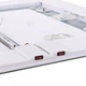 Дзеркало UNIO MRR-01 SQR-AA-H 700 x 800 mm LED FL з підігрівом - изображение 3