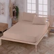 Простынь на резинке KOLOCO 160 х 200+25 см (38668) Бежевый - изображение 2