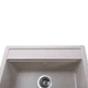 Гранитная мойка Globus Lux VOLTA миндаль 570х510мм-А0008 - изображение 4