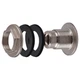 Врізання в бак 1/2″Н нікельованим посиленим NO303R OPTIMUM - зображення 3