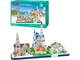 3D пазл City Line Бавария, CubicFun, 178 эл., MC267h - изображение 1