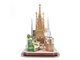 3D пазл City Line Барселона, CubicFun, 186 эл., MC256h - изображение 4