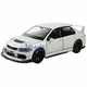 Машинка Mitsubishi Lancer Evolution 9 игрушка моделька металлическая коллекционная 15 см Серебристый (2310919) - изображение 2