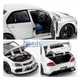 Машинка Mitsubishi Lancer Evolution 9 игрушка моделька металлическая коллекционная 15 см Серебристый (2310919) - изображение 5