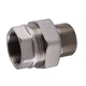 Сгон-американка прямой SOLOMON 2″ НИКЕЛЬ 1620 - изображение 1