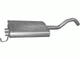 Глушник Мерседес ML350 - W163 (MERCEDES ML350 - W163) 3.7 02 - 05 (13.88) Polmostrow алюминизированный - зображення 2
