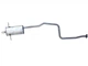 Глушитель Ниссан Блюберд (Nissan Bluebird) 86-90 1,6-2,0i/2,0D (15.15) Polmostrow - изображение 1